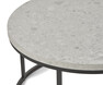 Santos - Soffbord, Ø 80 H 45 cm - Grå