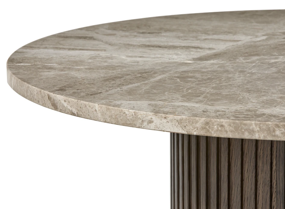 Ace/Astrid - Soffbord, Ø85, H 45 cm - Beige