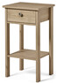 Molly - Sängbord med 1 låda, 40x34x70 cm - Beige