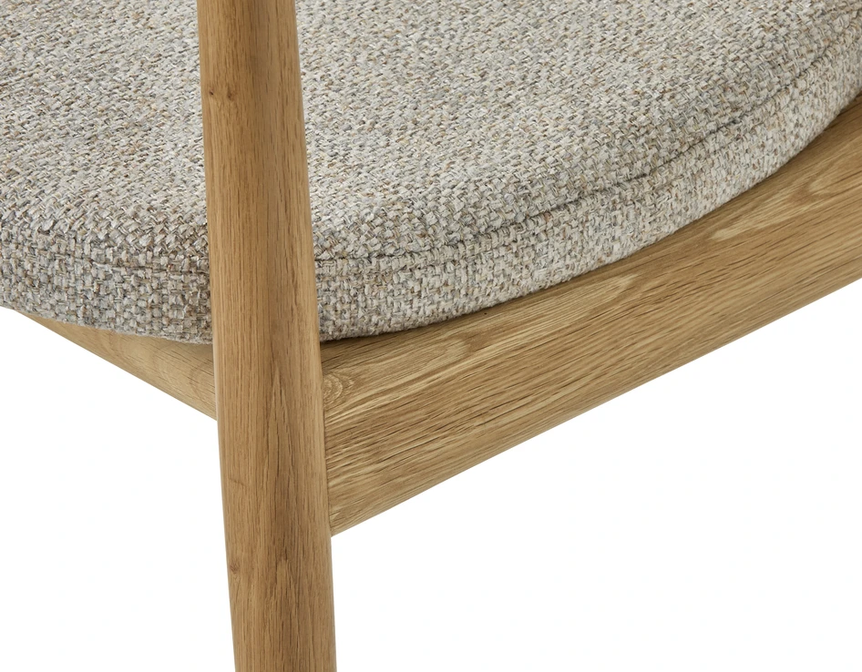 Astrid - Matgrupp med 4 stolar Canape - Beige