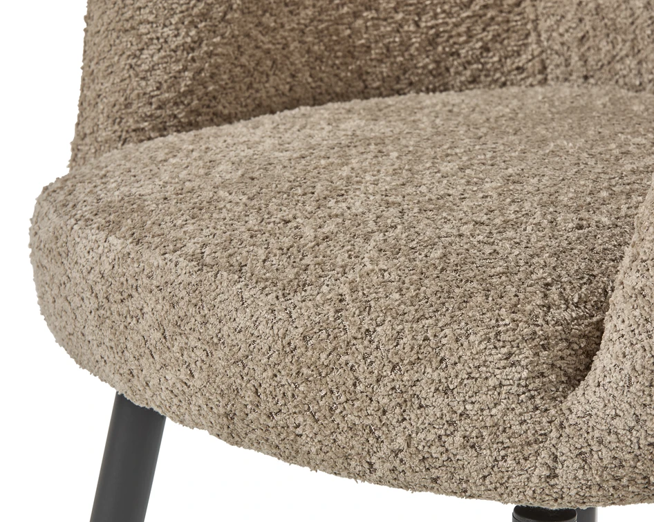 Eastwood - Matgrupp med 6 stolar Edin - Brun