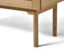 Anja - Vitrinskåp, 105x43,6x166 cm - Beige