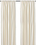 Grace - Rumsförmörkande gardin, 135x250 cm, 2-pack - Vit