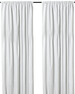 Nightfall - Mörkläggningsgardin, 135x250 cm, 2-pack - Vit