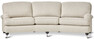 Oxford Delux - 3-sits soffa svängd, fast klädsel - Beige