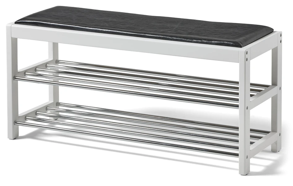 Branäs - Hallbänk, B 100 cm - Vit