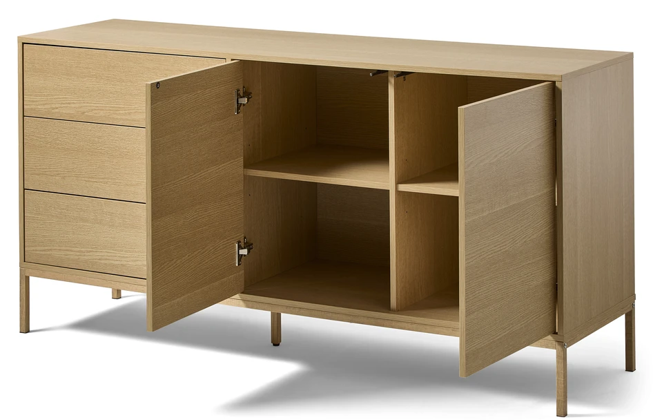 Fransy - Skänk, 162x45x85 cm - Beige
