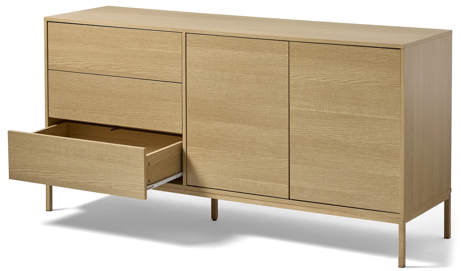 Fransy - Skänk, 162x45x85 cm - Beige