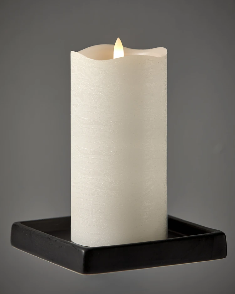 Skimra - LED-ljus, H 14,5 Ø 7,5 cm, timer - inspiration