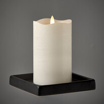 Skimra - LED-ljus, H 12 Ø 7,5 cm, timer - inspiration
