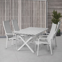 Modena - Utegrupp med bord och 4 reclinerstolar - inspiration
