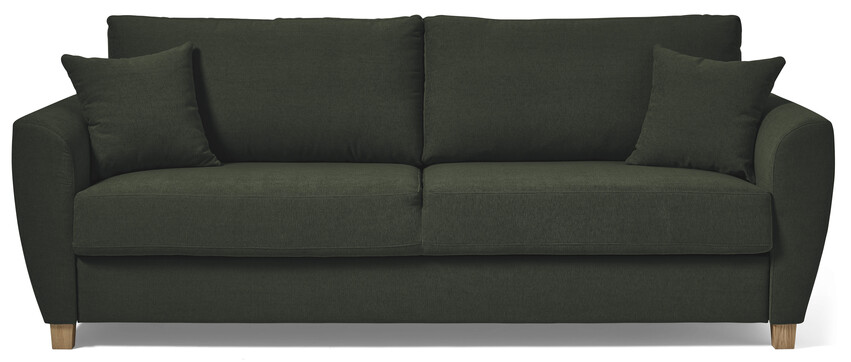 Vaxholm delux - Bäddsoffa 3-sits - Grön