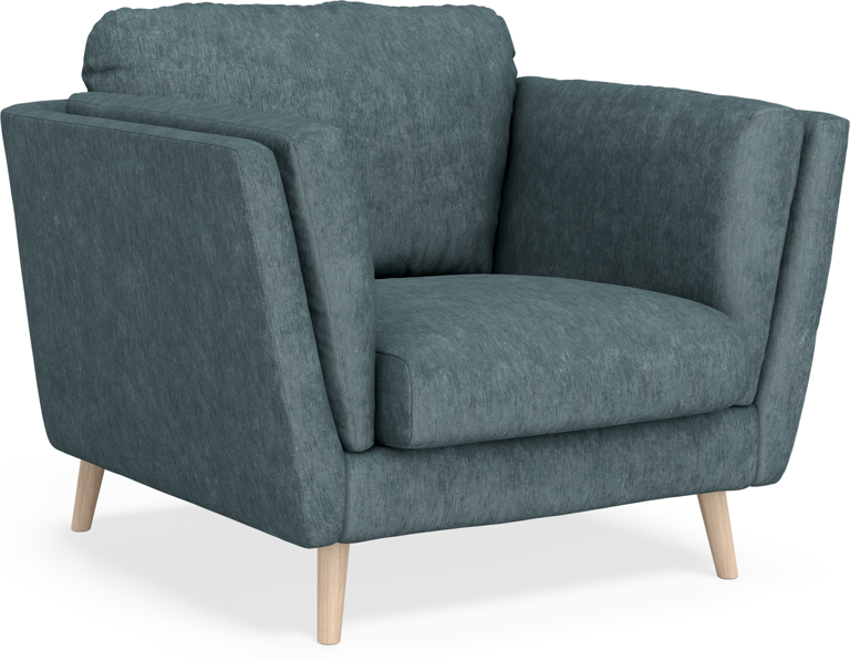 Madison Lux - Fåtölj, 70 cm - Turkos