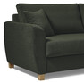 Vaxholm delux - Bäddsoffa 3-sits - Grön