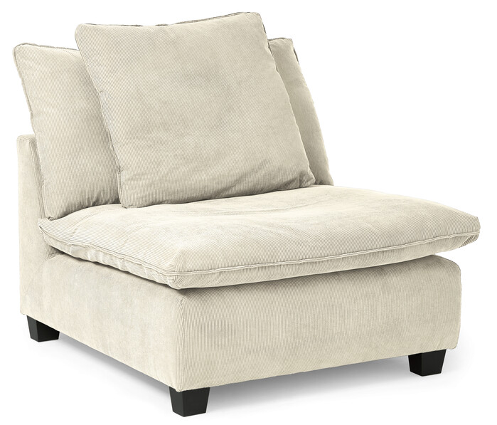 Bellora - 1-sits, utan armstöd - Vit