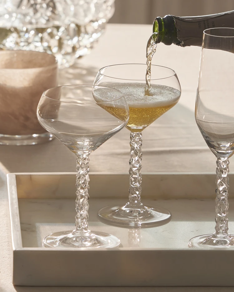 Carat - Champagneglas Coupe 2-pack, H 16,3 Ø 9,7 cm, 25 cl - inspiration