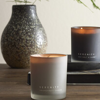 Serenity - Doftljus, Lemongrass & Ginger, brinntid 48 h, 300 gr - inspiration