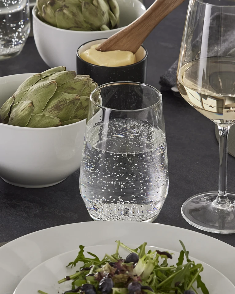 Tavira, Glas, H 12 Ø 8,5 cm, 45 cl, 4-pack