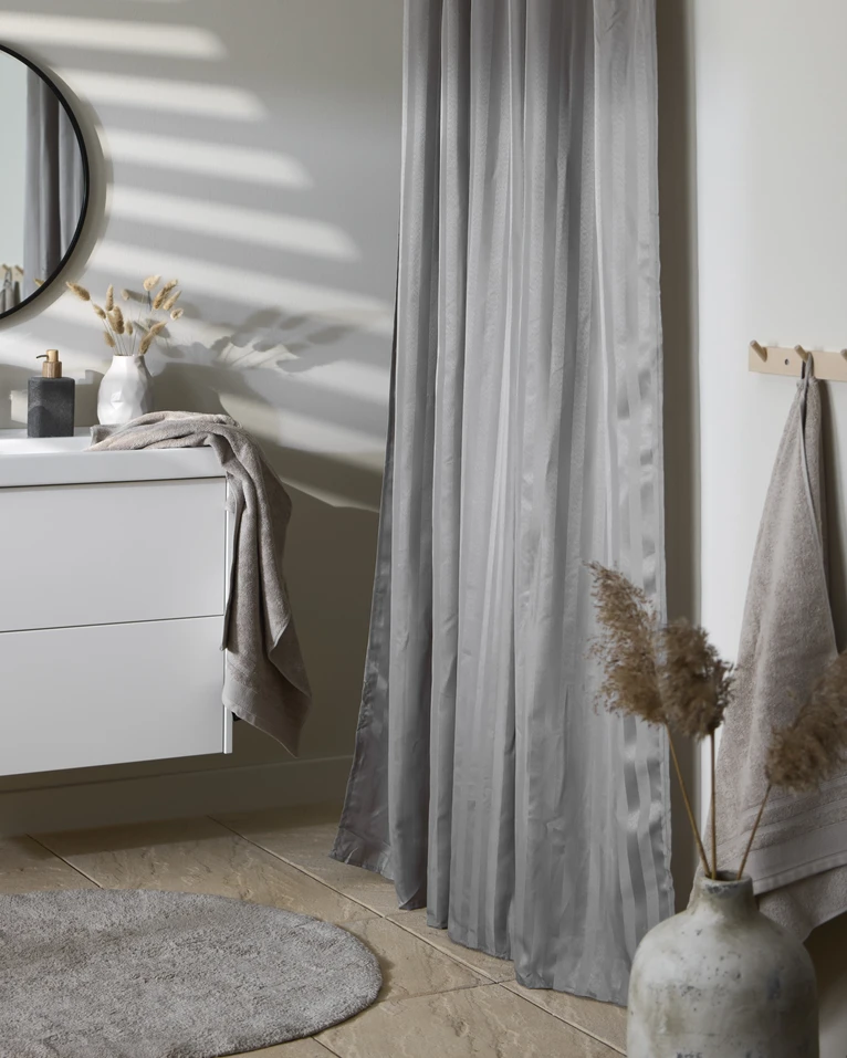 Soft, Duschdraperi, randig