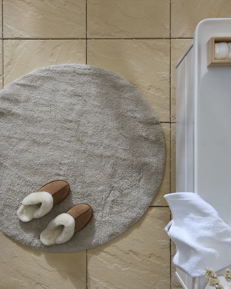 Soft - Badrumsmatta, Ø 90 cm - inspiration