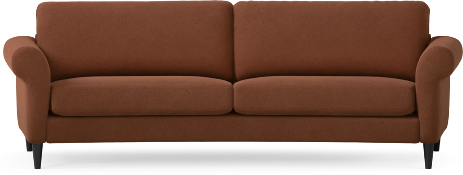 Bridge - 3-sits soffa svängd - Orange