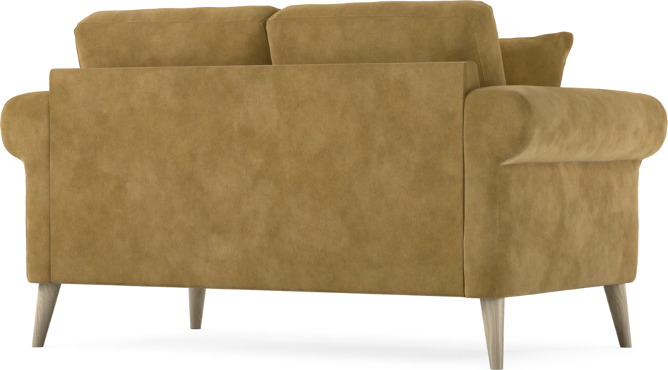 Eden - 2-sits soffa - Gul