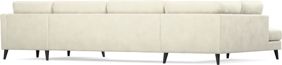 Bridge - 3-sits soffa med divan vänster och schäslong höger - Vit