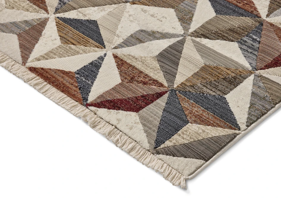 Celine - Vävd matta - Flerfärgad