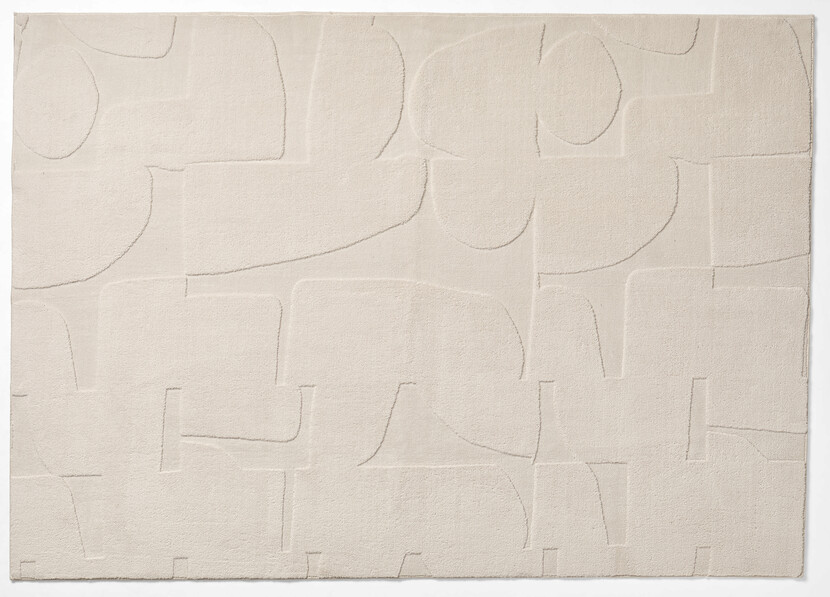 Matheo - Konstpälsmatta, 200x300 cm - Vit