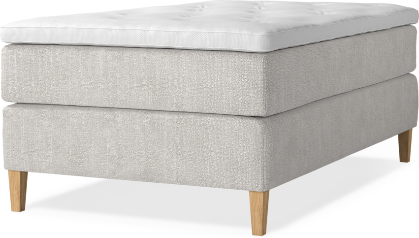 Delux Exclusive - Kontinentalsäng, enkelsäng 120 cm med bäddmadrass