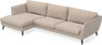 Madison - 3-sits soffa med schäslong vänster - Beige