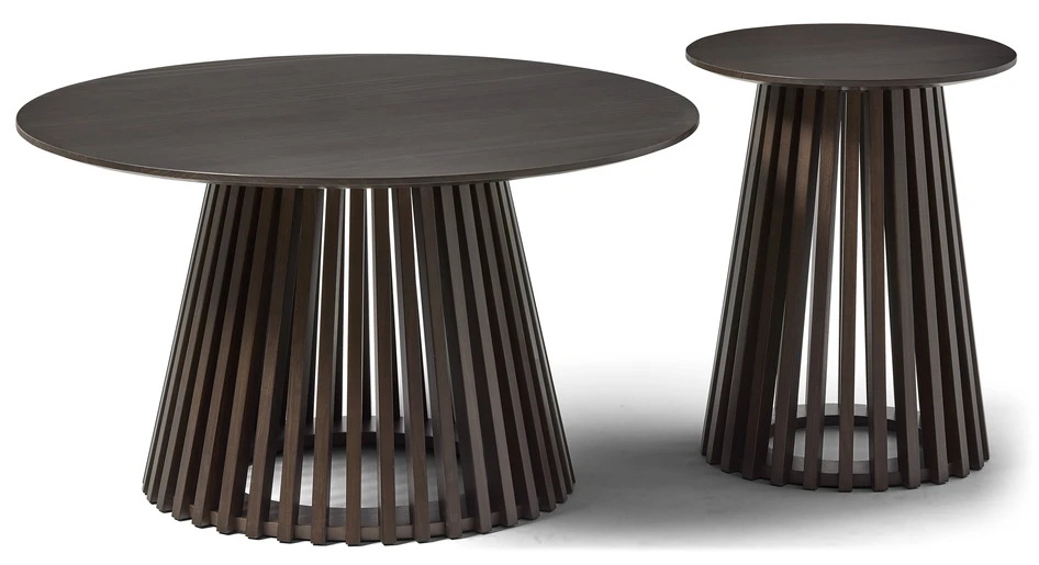 Ferris - Soffbord, Ø80 H45 cm - Brun