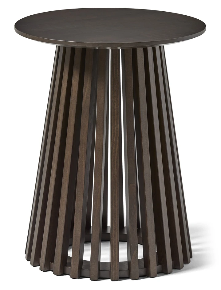 Ferris - Sidobord, Ø 40 H 50 cm - Brun