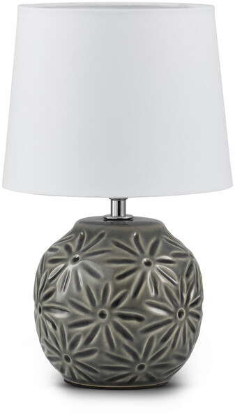 Malva - Bordslampa, H27 Ø18 cm - Grå