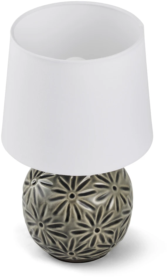 Malva - Bordslampa, H27 Ø18 cm - Grå