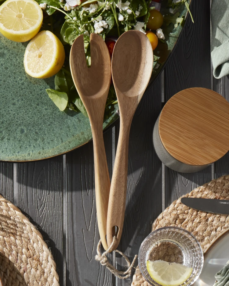 Timjan - Salladsbestick, 2 delar - inspiration