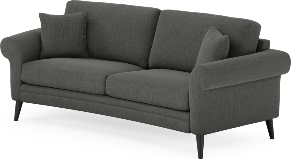 Eden - 2,5-sits soffa svängd - Grå