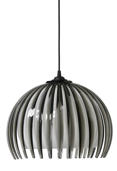 Lizz - Taklampa, H28,5 Ø35,5 cm - Grå