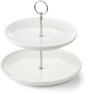 Cookie - Serveringsset, H 24,5 Ø22,1-25,2 cm - Vit