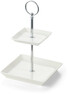 Cookie - Serveringsset, 10,5-14,5x10,5-14,5x24,3 cm - Vit