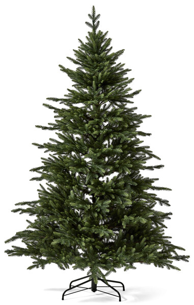 Åre Deluxe - Julgran, H 210 Ø 145 cm, LED-belysning och dimmerfunktion - Grön