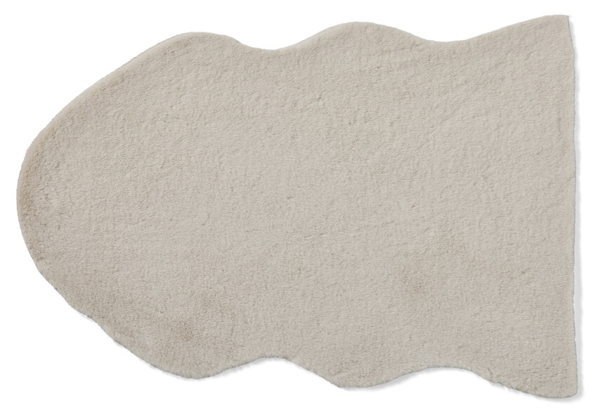 Minou - Konstfäll, B60 L90 cm - Beige