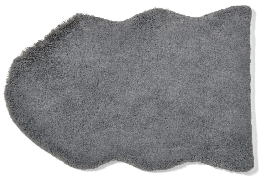 Minou - Konstfäll, B60 L90 cm - Grå