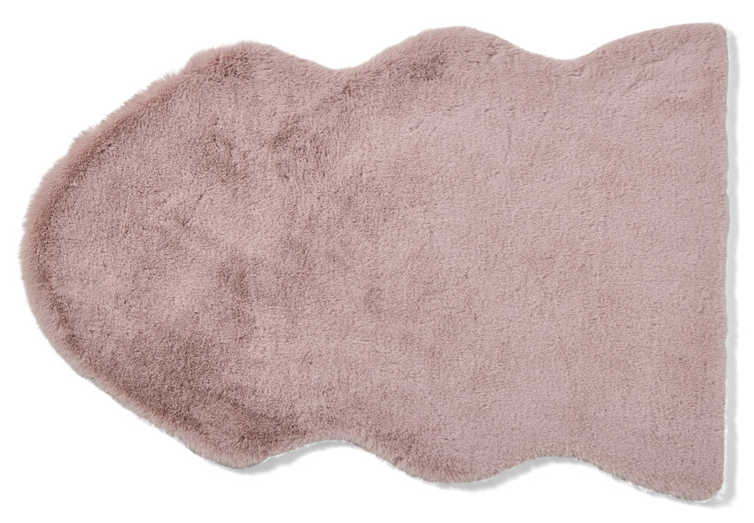 Minou - Konstfäll, B60 L90 cm - Rosa
