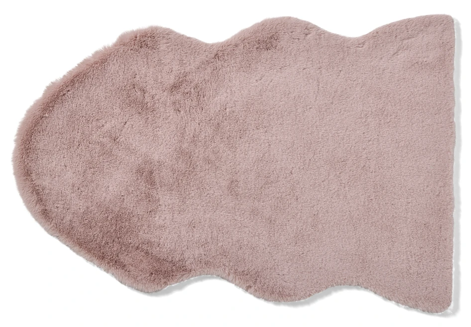 Minou - Konstfäll, B60 L90 cm - Rosa