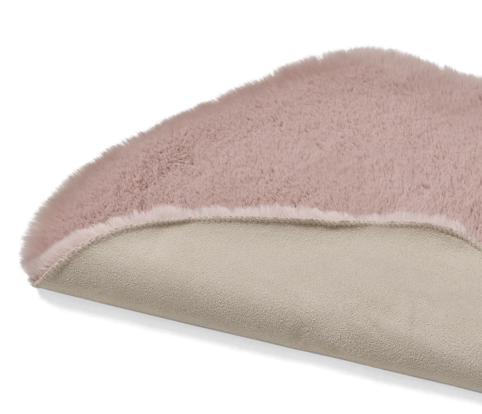 Minou - Konstfäll, B60 L90 cm - Rosa