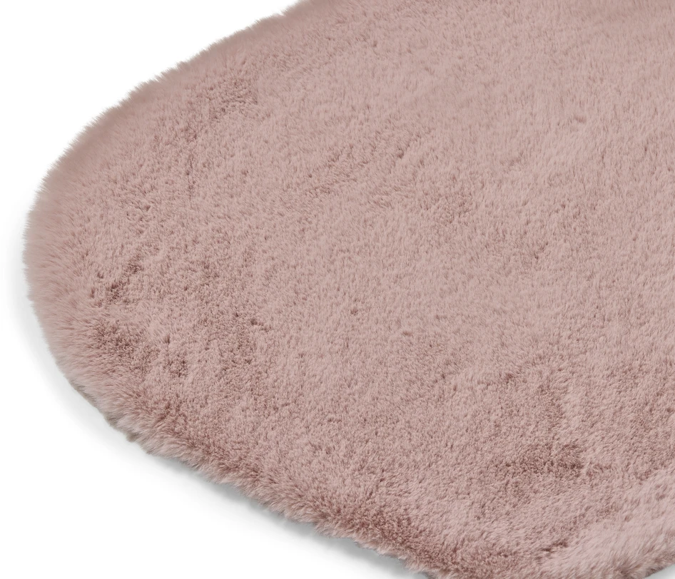 Minou - Konstfäll, B60 L90 cm - Rosa