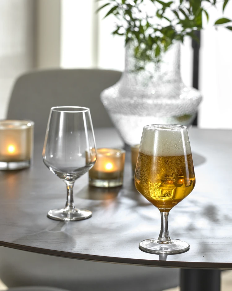 Tavira - Ölglas 4-pack, H 16 Ø 8 cm, 38 cl - inspiration