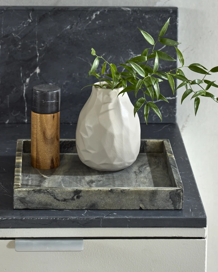 Marmor, Bricka, 30x30x4 cm