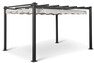 Siesta - Pergola, L 385, B 285, H 224 cm - Svart